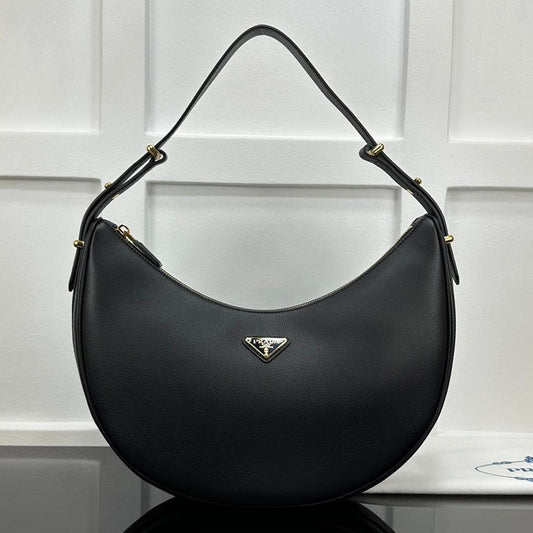 Prada 2026 Arque Shoulder Bag 35cm Calfskin