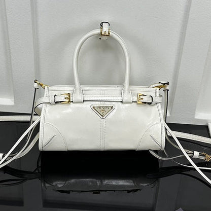Prada 2026 Bonnie Mini Handbag 24cm Patent Leather