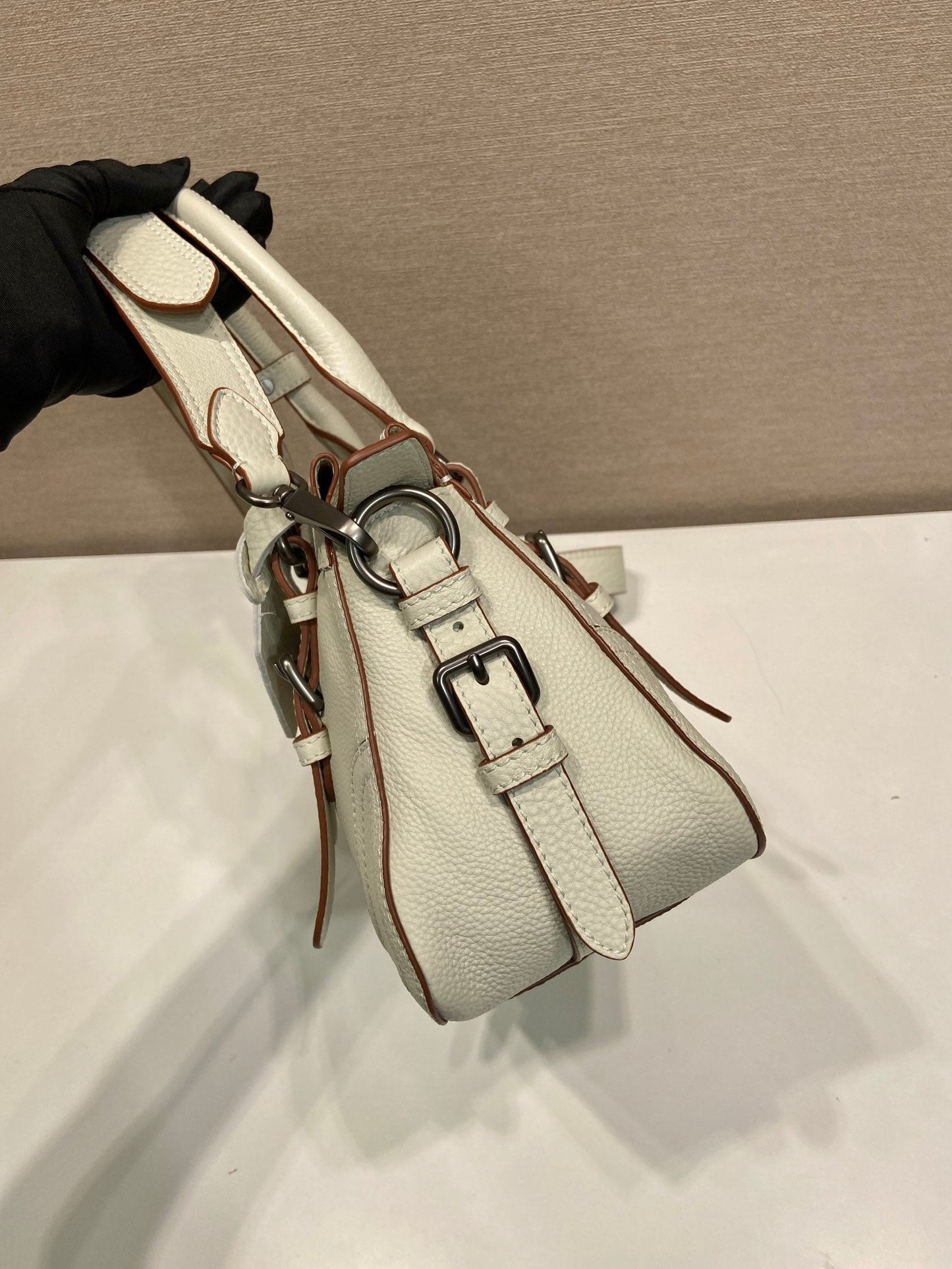 Prada 2026 Tote Bag 35cm Grained Leather 282678