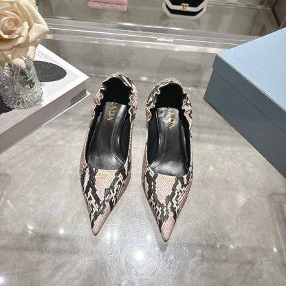 Prada 2026 Slingback Pump 55mm Sheepskin 715599