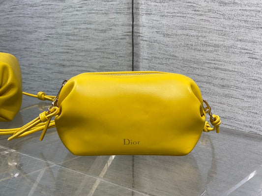 Dior 2026 Bow Pouch 20cm Lambskin 289260