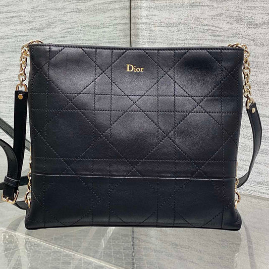 Dior 2026 Trianon Hobo Chain Bag 25cm Lambskin 289175