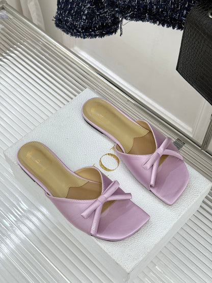 Dior 2026 Bow Heeled Slingback Sandal 607567