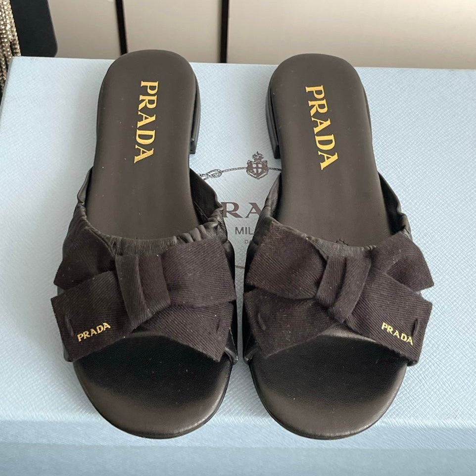 Prada 2026 Sandal Fabric Leather 847925