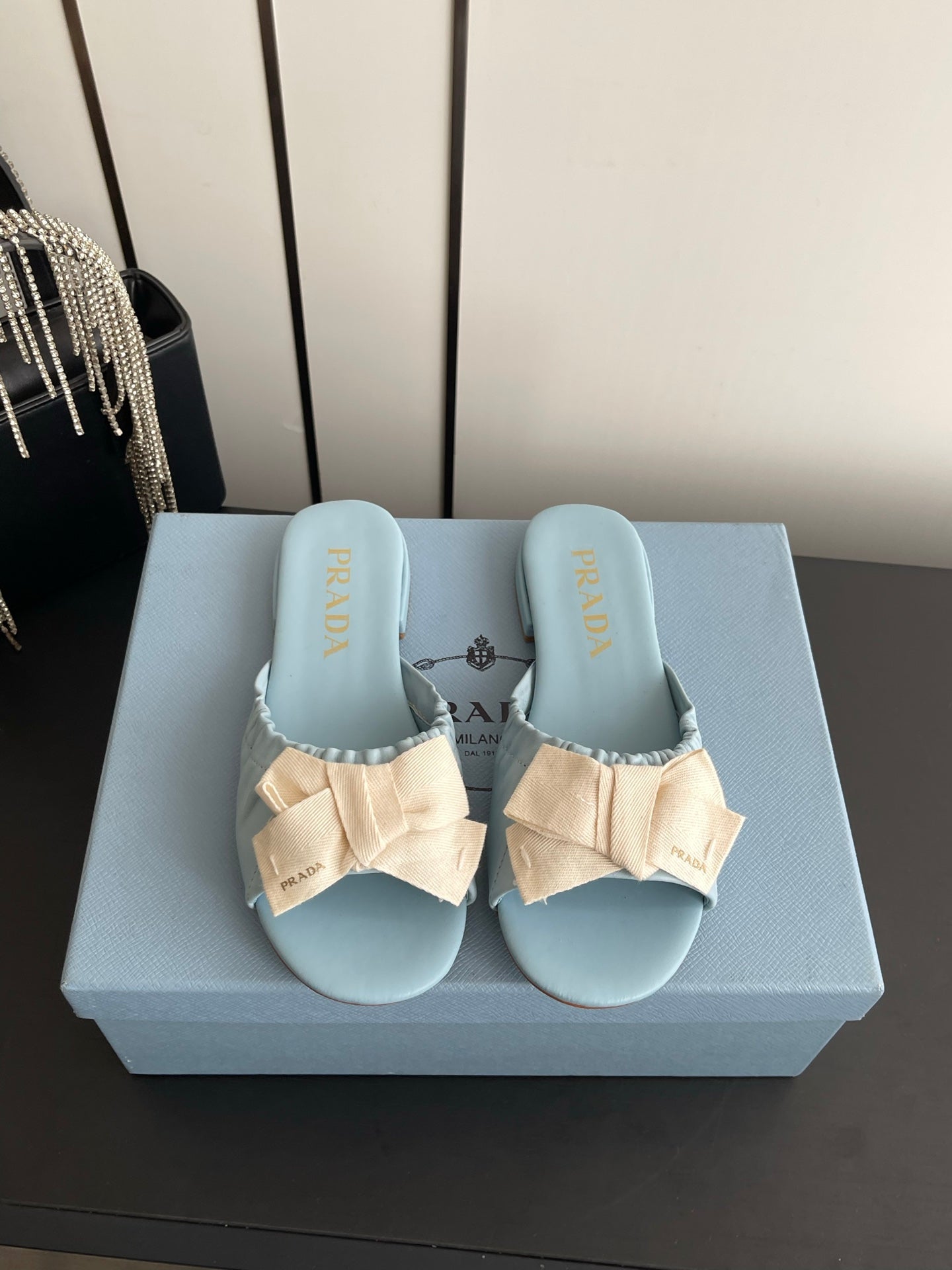 Prada 2026 Sandal Fabric Leather 847925