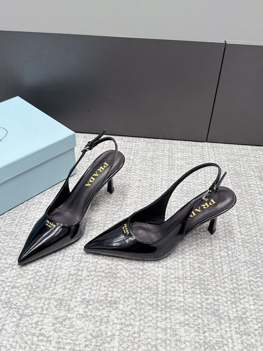 Prada 2026 Slingback 75mm Leather 855685