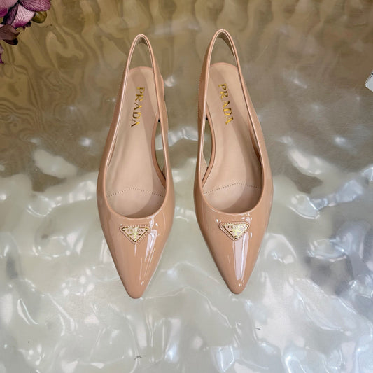 Prada 2026 Slingback Patent Leather 854174
