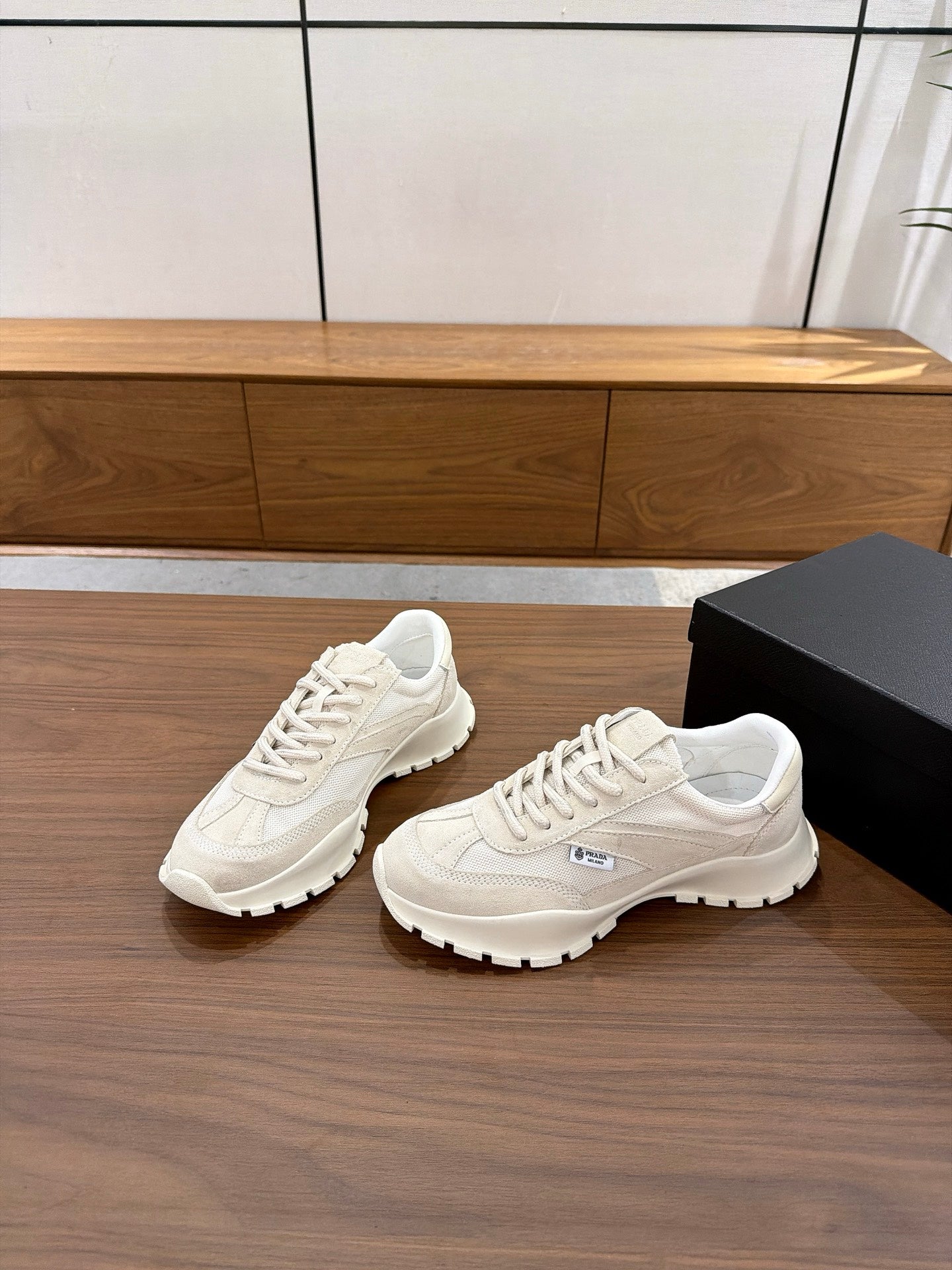 Prada 2026 Sneaker Suede Fabric 855957