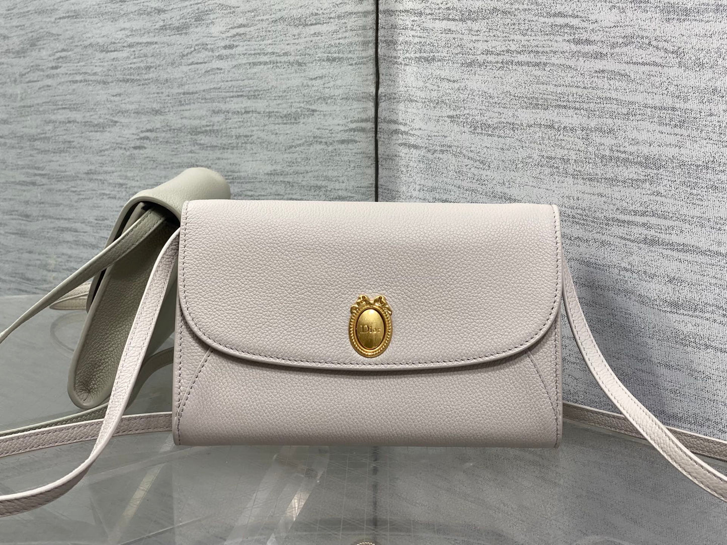 Dior 2026 Medaillon Bag 23cm Embossed Calfskin 378674