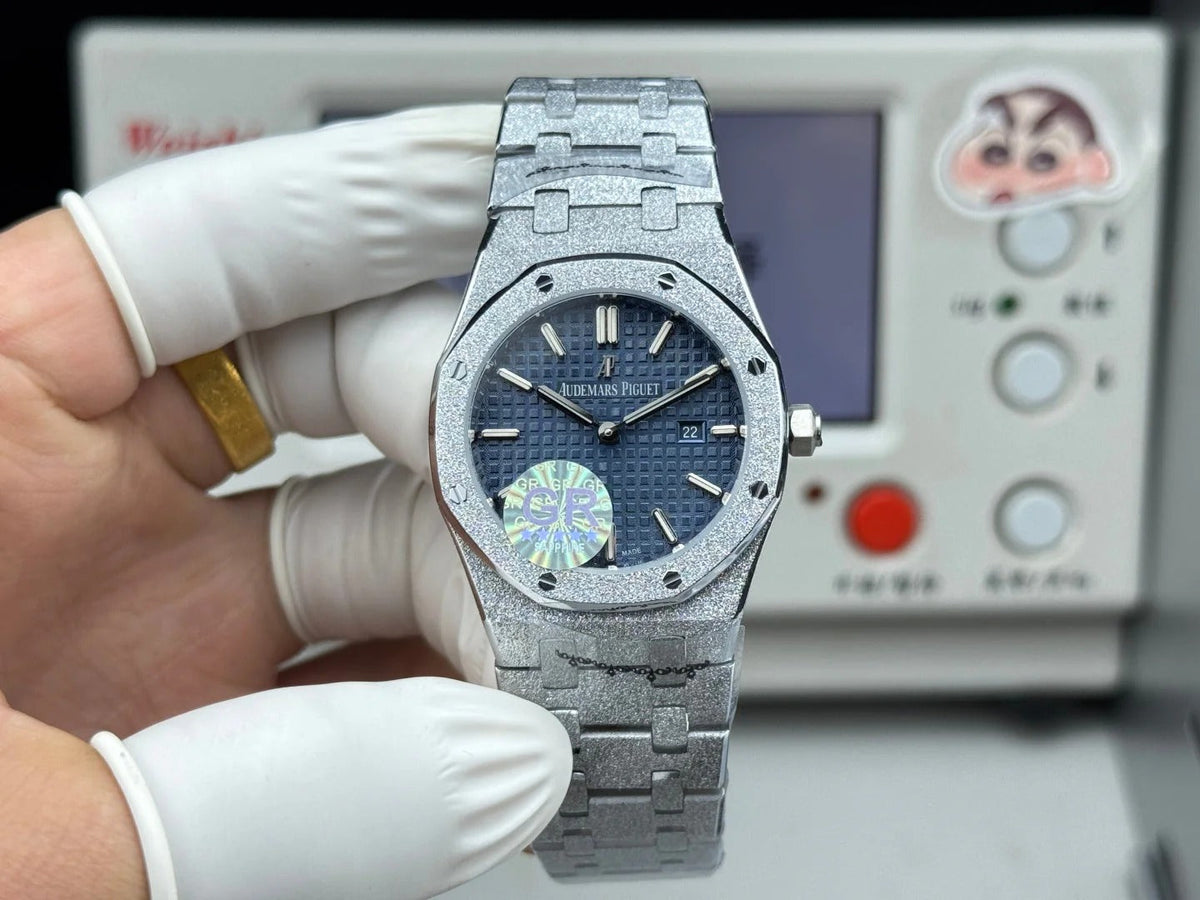 Audemars Piguet Royal 33mm Blue Dial White Gold Case