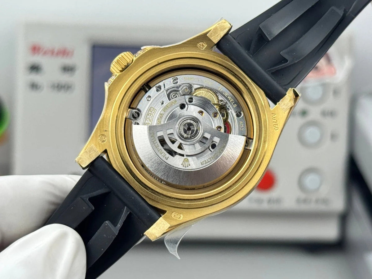 Rolex Yacht-Master 42mm Gold Case Diamond Bezel
