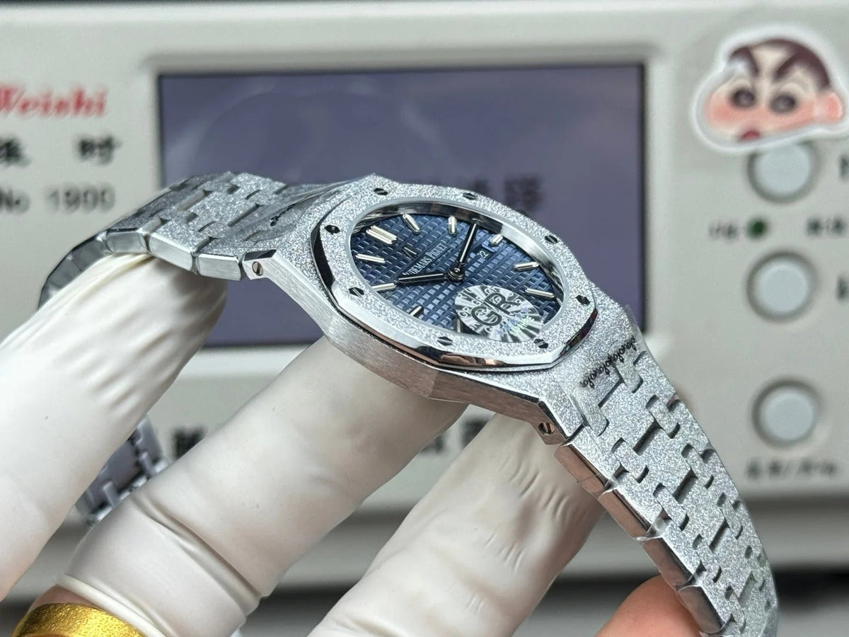 Audemars Piguet Royal 33mm Blue Dial White Gold Case