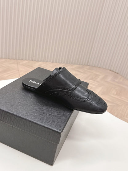 PRA 26S Mule Black Sheepskin 600582