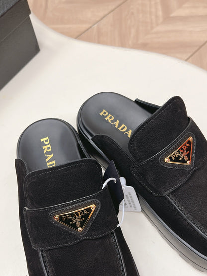 Prada 2026 Mule Grained Leather 847068