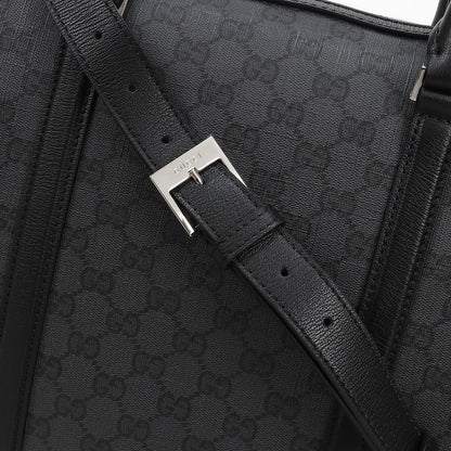 Gucci 2026 Mega Web Trademark Briefcase 38cm Canvas Leather