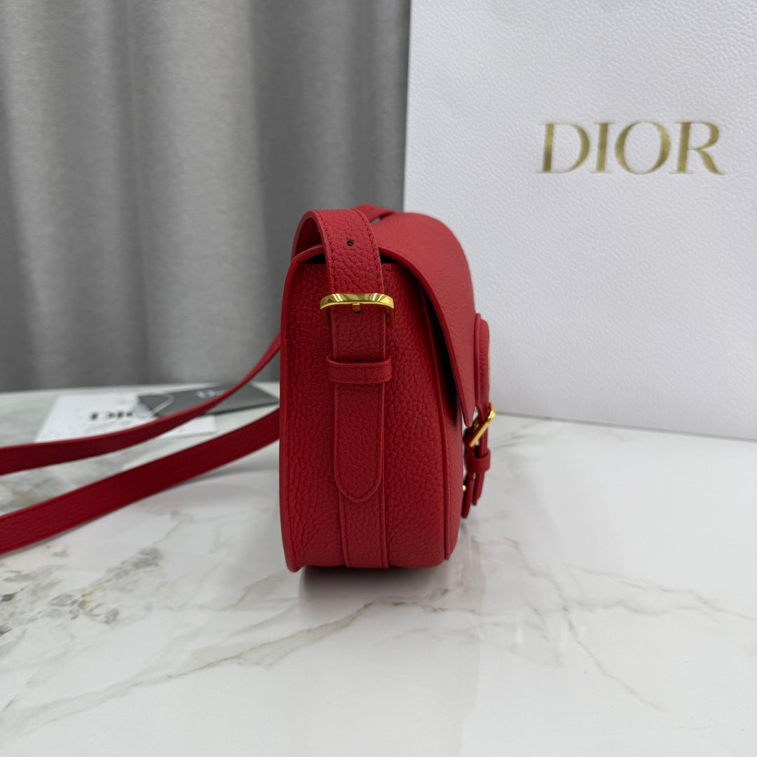 Dior 2026 Bobby Bag 22cm Multicolors Fabric and Grained Calfskin