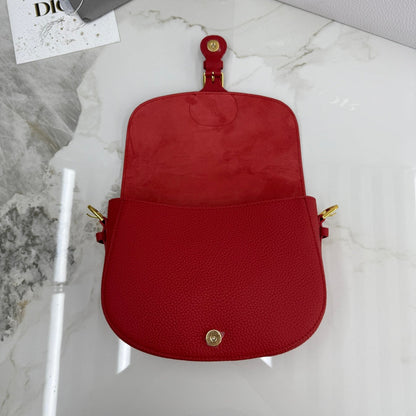 Dior 2026 Bobby Bag 22cm Multicolors Fabric and Grained Calfskin