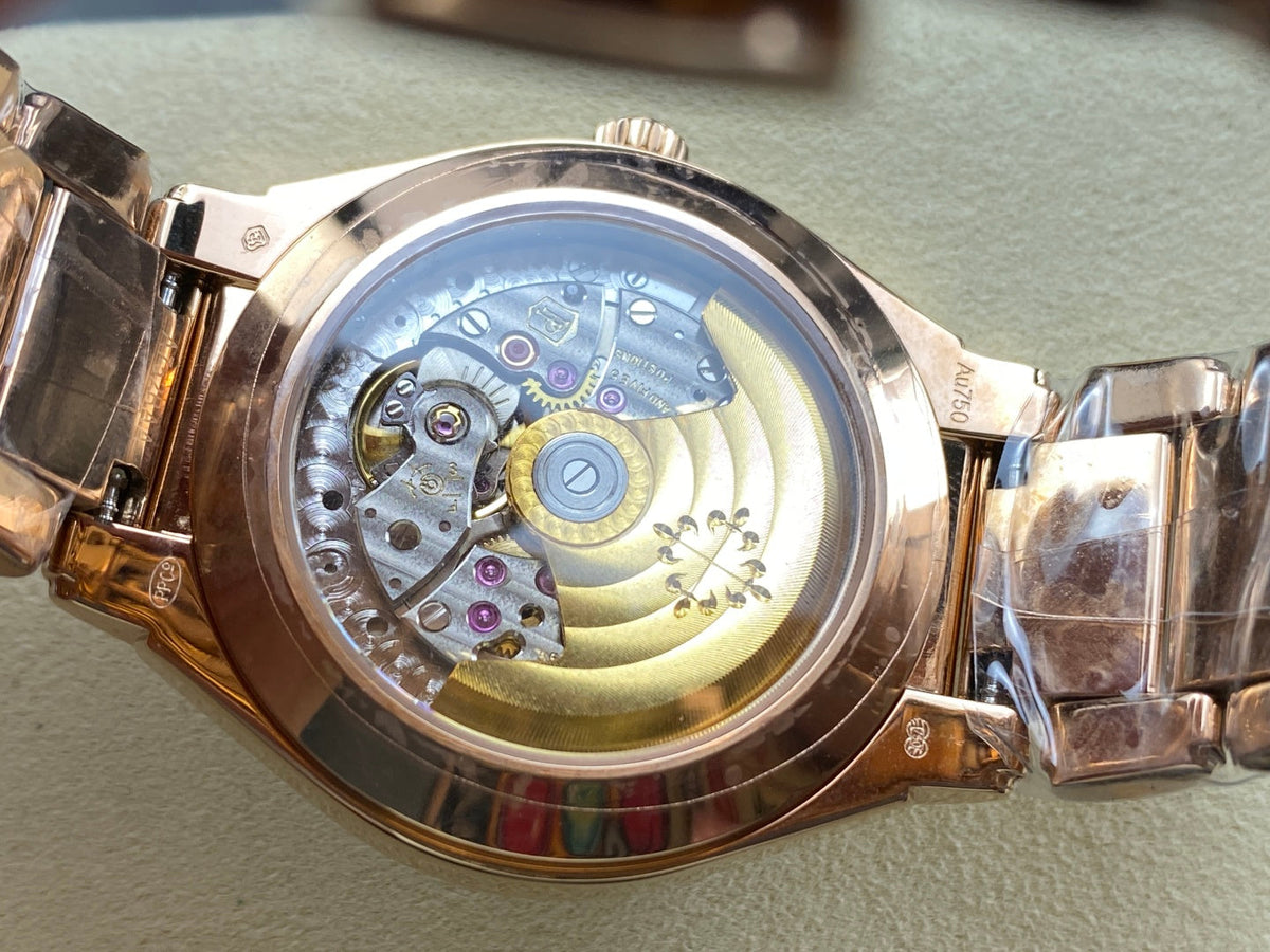 PATEK Twenty-Four 36mm Pink Gold White Dial