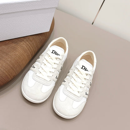 CD 26A Casual Sneakers White Ivory Lycra Fabric Suede 739337