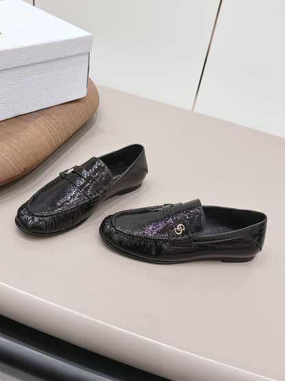 CD 26A Loafers Black Patent Leather 738311