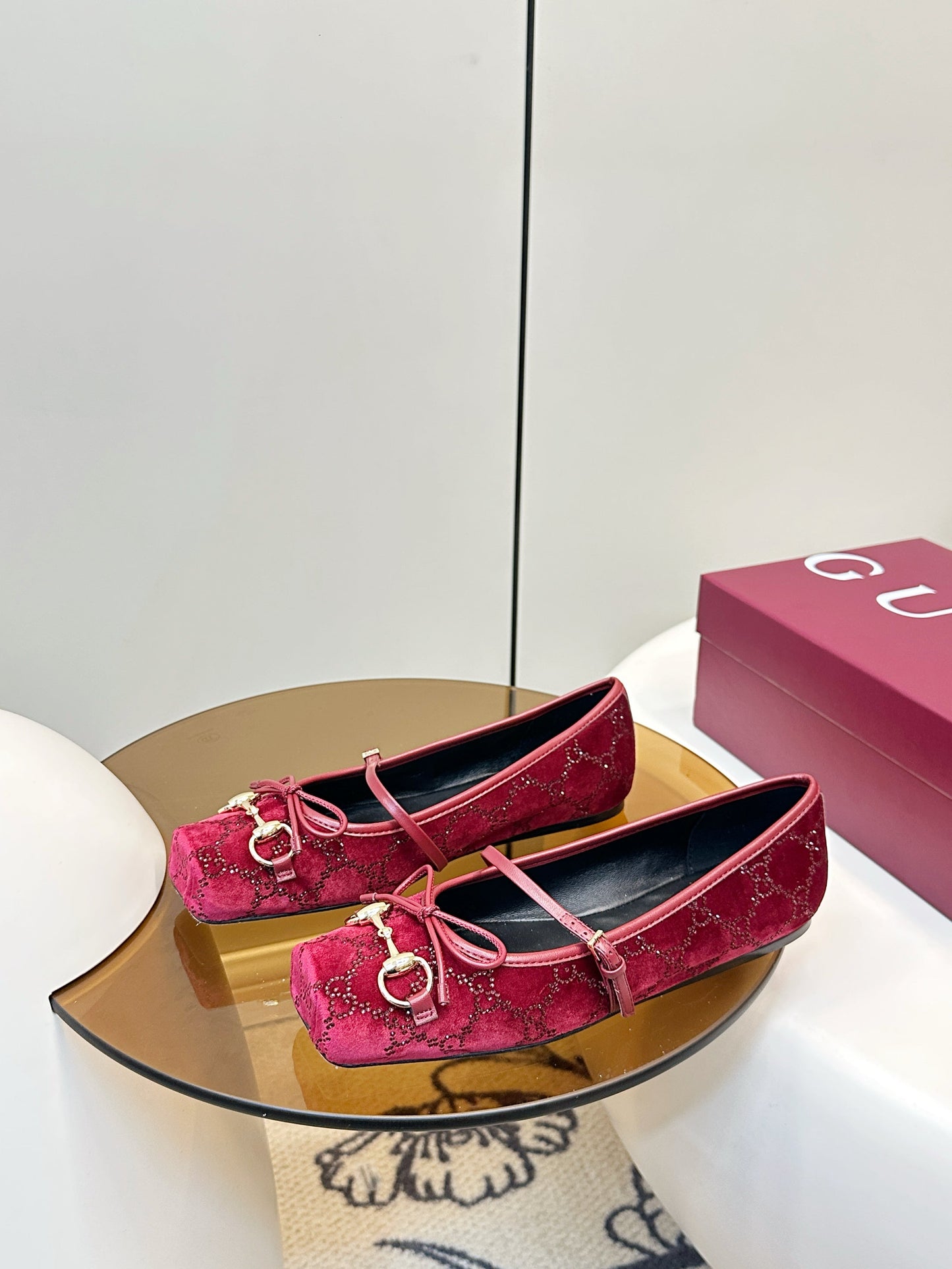Gucci 2026 Horsebit Ballet Flat 645712