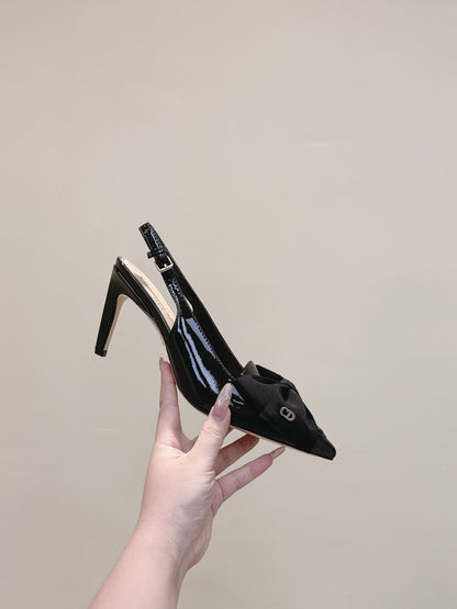 CD 26s Slingback Black Patent Leather 652975