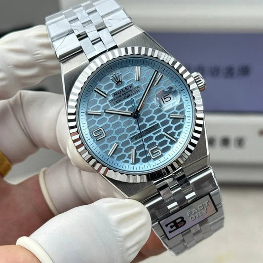 Rolex Land-Dweller Ice Blue Dial