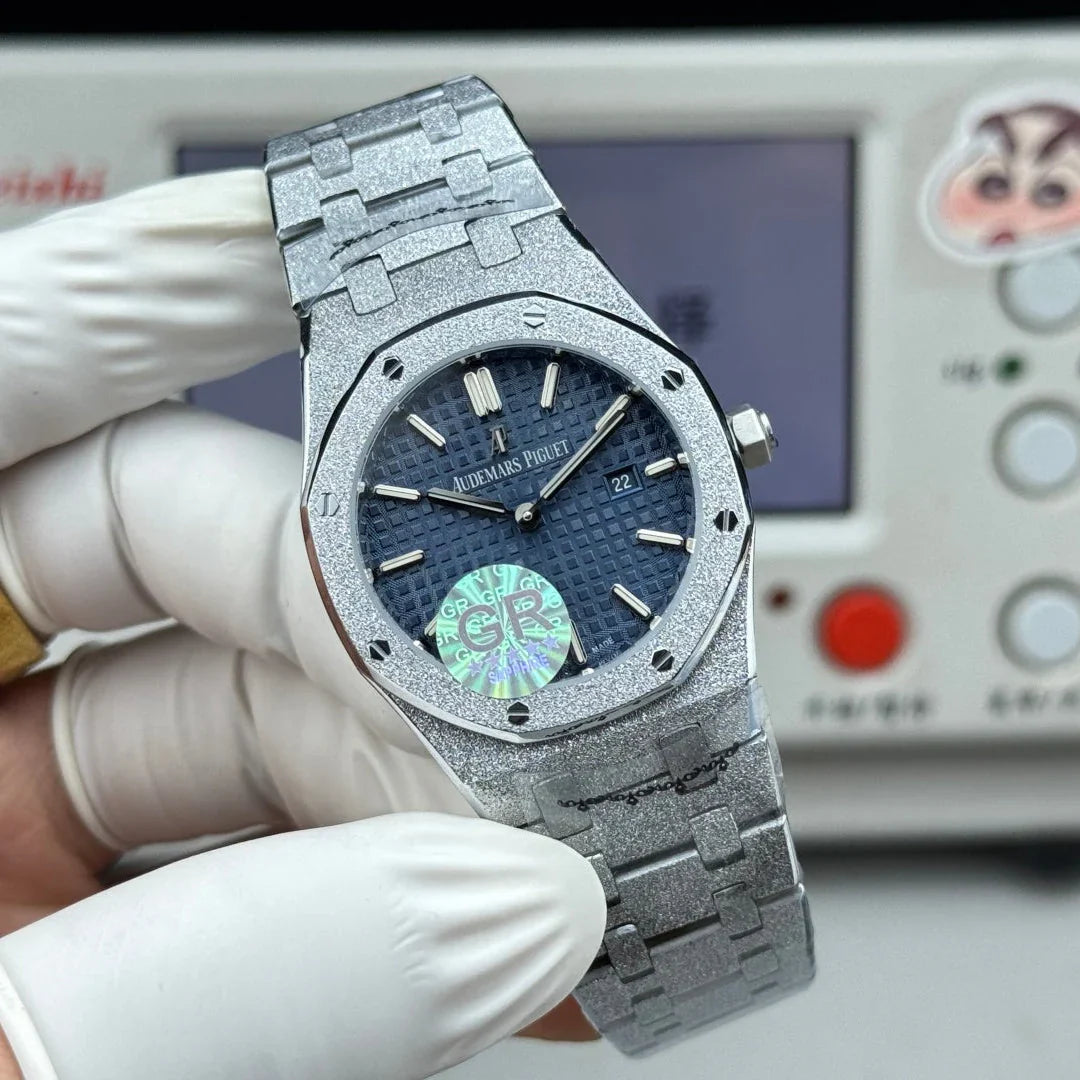 Audemars Piguet Royal 33mm Blue Dial White Gold Case