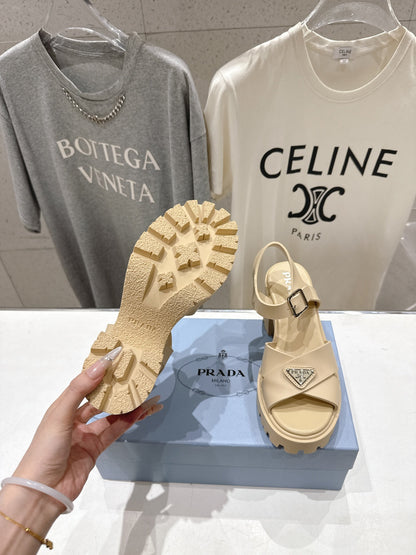 Prada 2026 Sandal 90mm Leather 852708