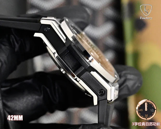 Hublot Big Bang Unico Titanium 42mm Watch with Black Rubber Strap