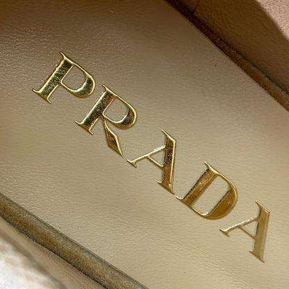 Prada 2026 T-strap Mary Janes 25mm Bow Calfskin Leather 792681