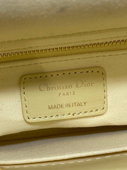 Dior 2026 Mini Lady Dior Bag Yellow Lambskin 270903