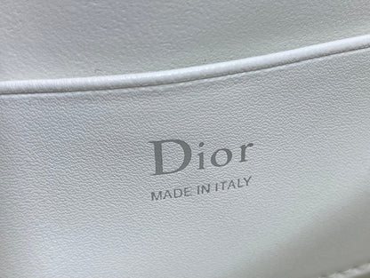 Dior 2026 My Dior Mini Bag Two-Tone White Black Lambskin 284081