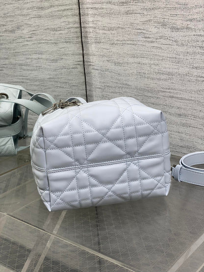 Dior 2026 Toujours Bag 18cm Glacier Blue Calfskin 284152