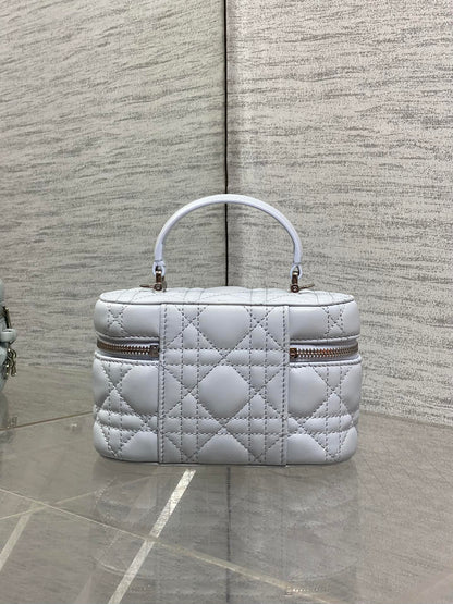 Dior 2026 Vanity Bag 17.5cm Cannage Lambskin 289248