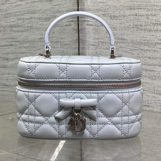 Dior 2026 Vanity Bag 17.5cm Cannage Lambskin 289248
