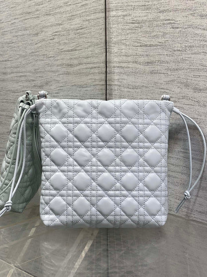Dior 2026 Bow Adiorable Quilted Lucky Bag 22cm Cannage Lambskin