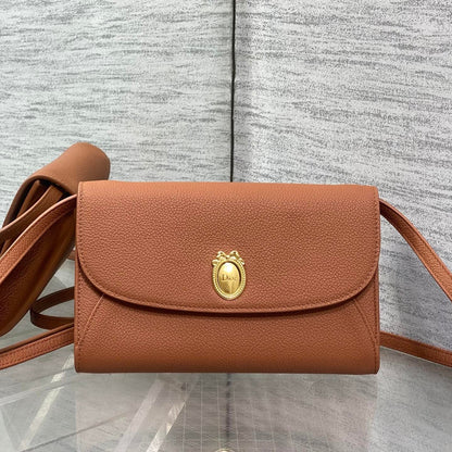 Dior 2026 Medaillon Bag 23cm Embossed Calfskin 378674