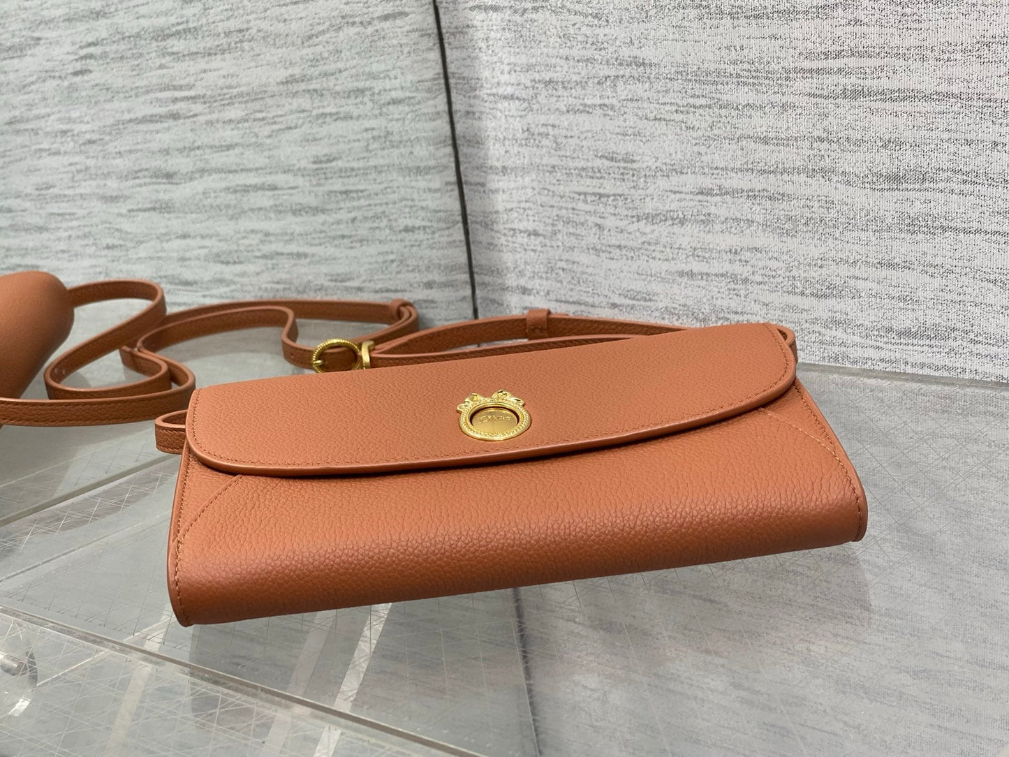 Dior 2026 Medaillon Bag 23cm Embossed Calfskin 378674