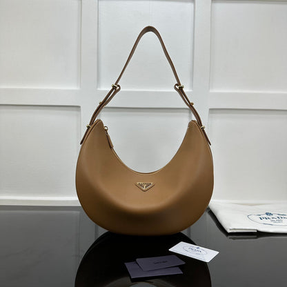 Prada 2026 Arque Shoulder Bag 35cm Calfskin