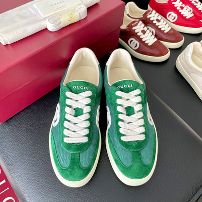 GG 26 Sneaker Green Suede Sheepskin 632810