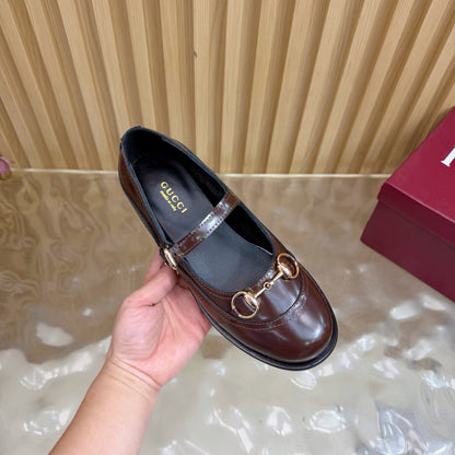GG 26 Slip-on Dark Brown Sheepskin 589462