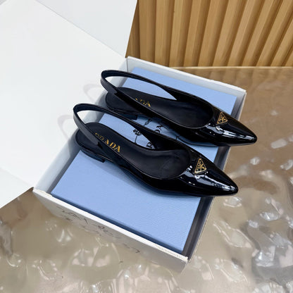 Prada 2026 Slingback Patent Leather 854174