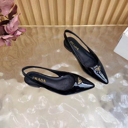 Prada 2026 Slingback Patent Leather 854174