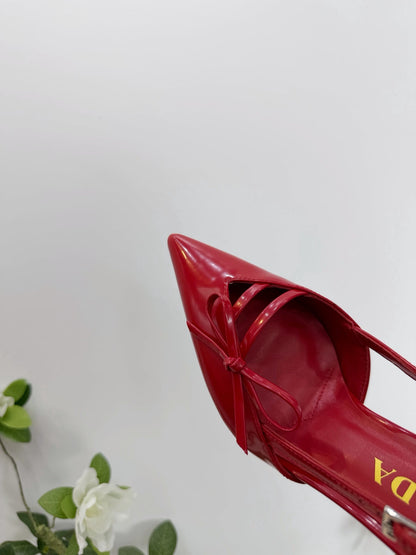 PRA 26SS Pumps 75 Red Patent Leather 592348