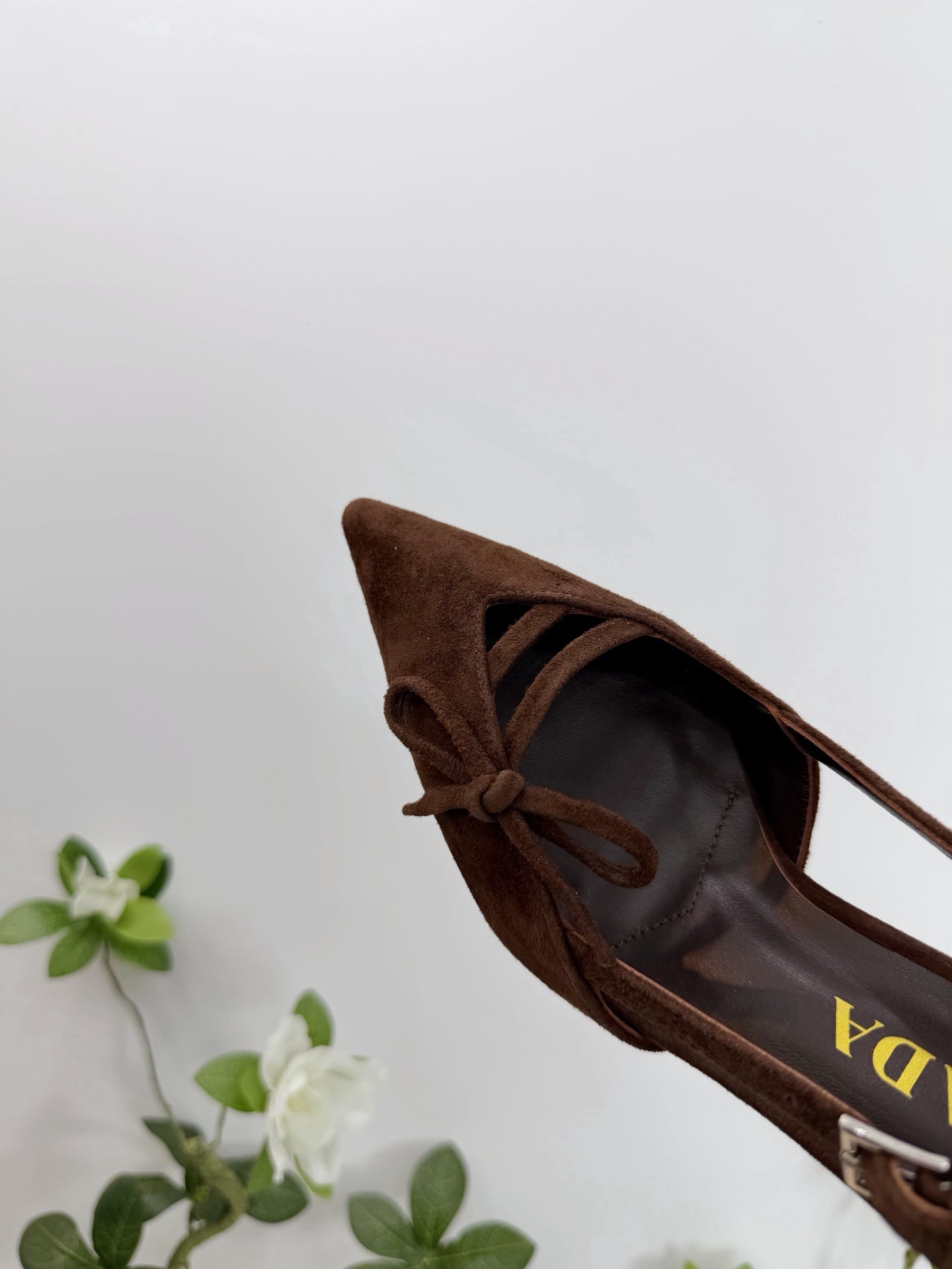 PRA 26SS Pumps 75  Dark Brown Suede 592351