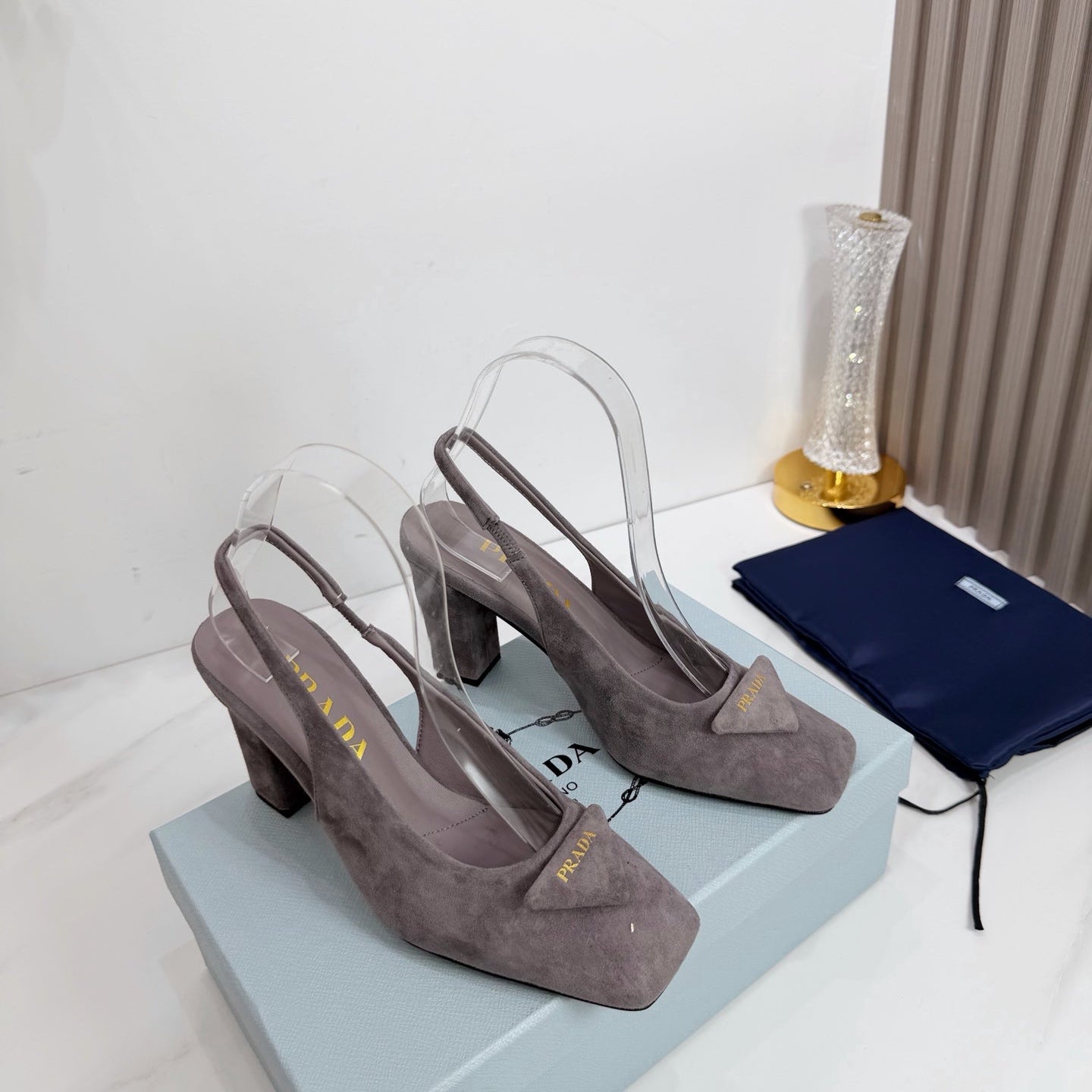 PRA 26SS Slingback 85 Suede 592374