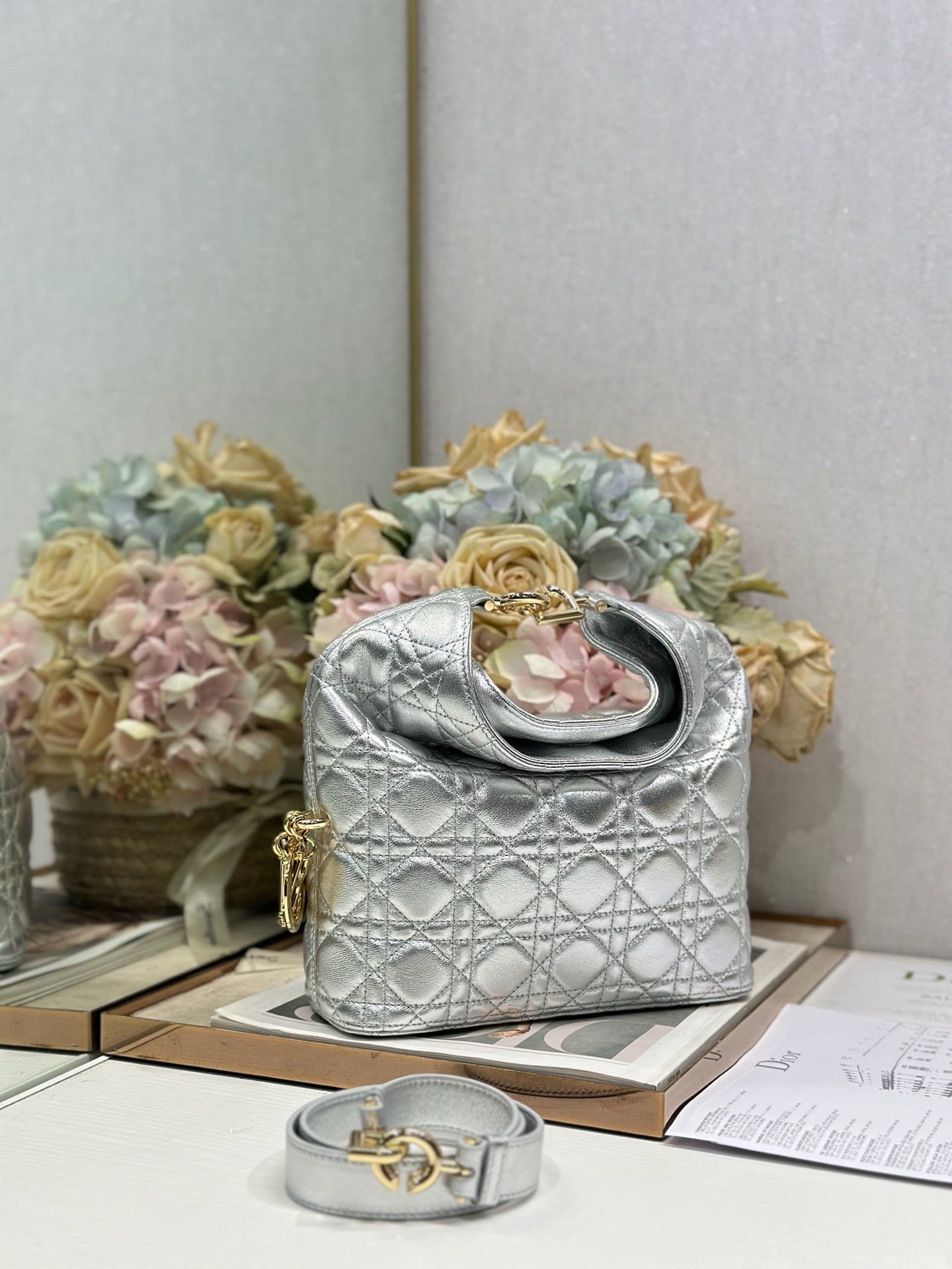 Dior 2026 Bag 27cm Multicolor Lambskin 289493