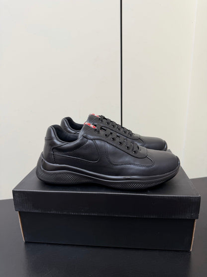 PRA 26S Casual Sneakers Black Leather 618916