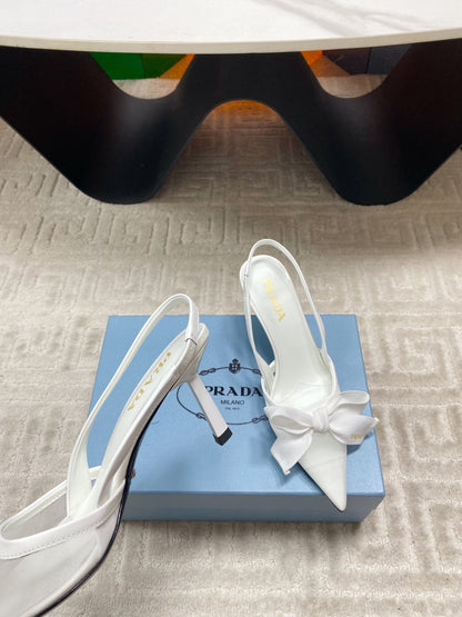 PRA 2026S Slingback 70 White Sheepskin  663435